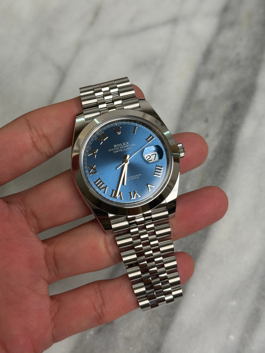 2025 126300 Jubilee Blue Roman New Complete