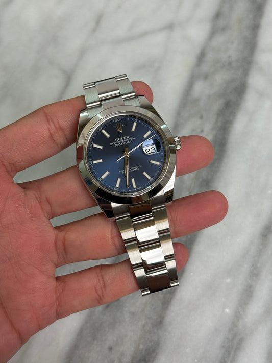 2025 126300 Oyster Blue Index New Complete