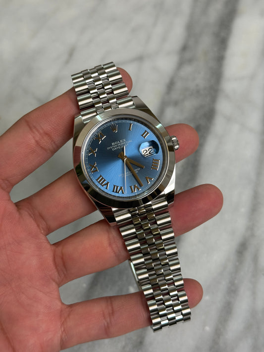 2025 126300 Jubilee Blue Roman New Complete