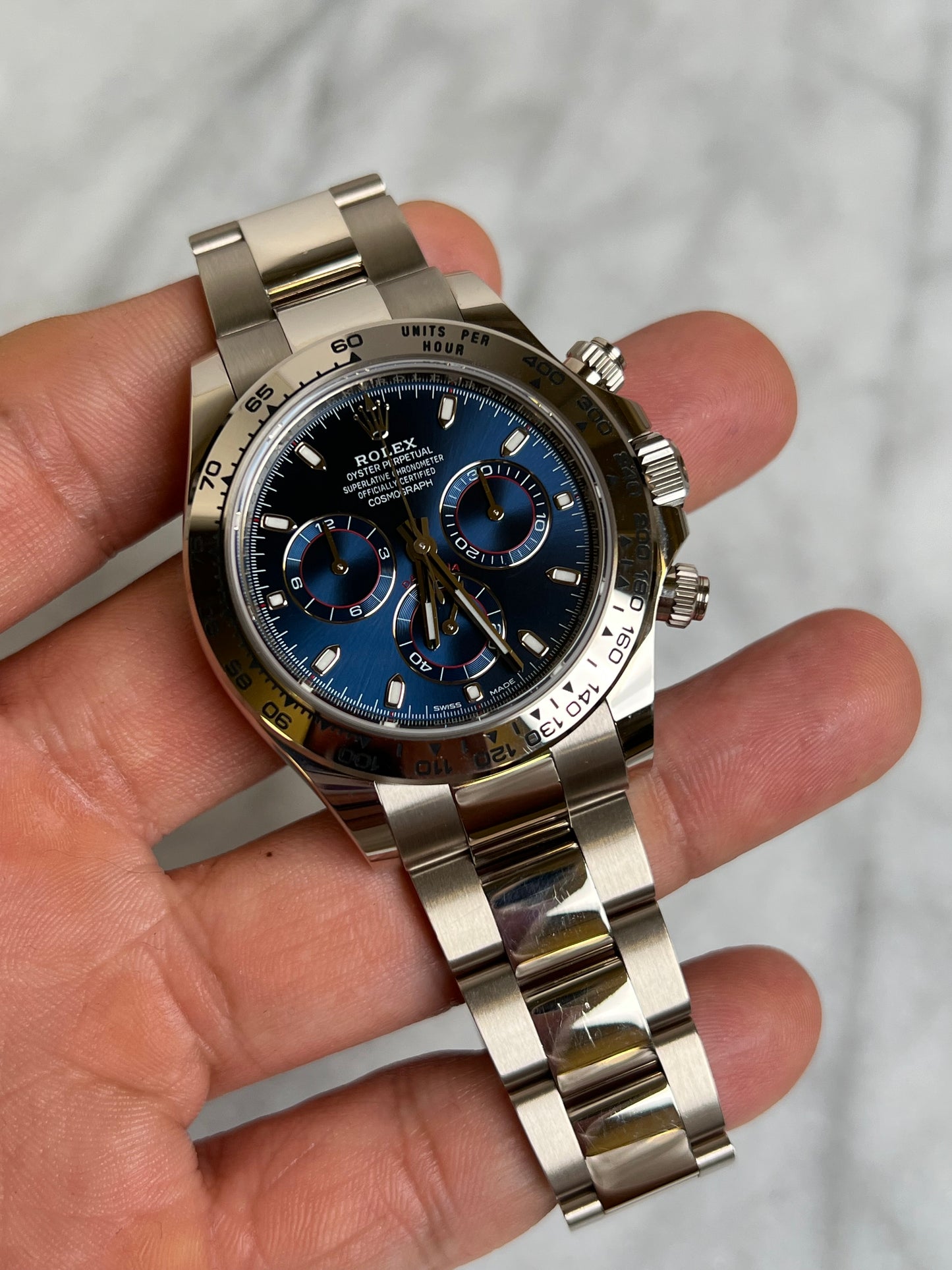 2021 116509 Blue Preowned Complete