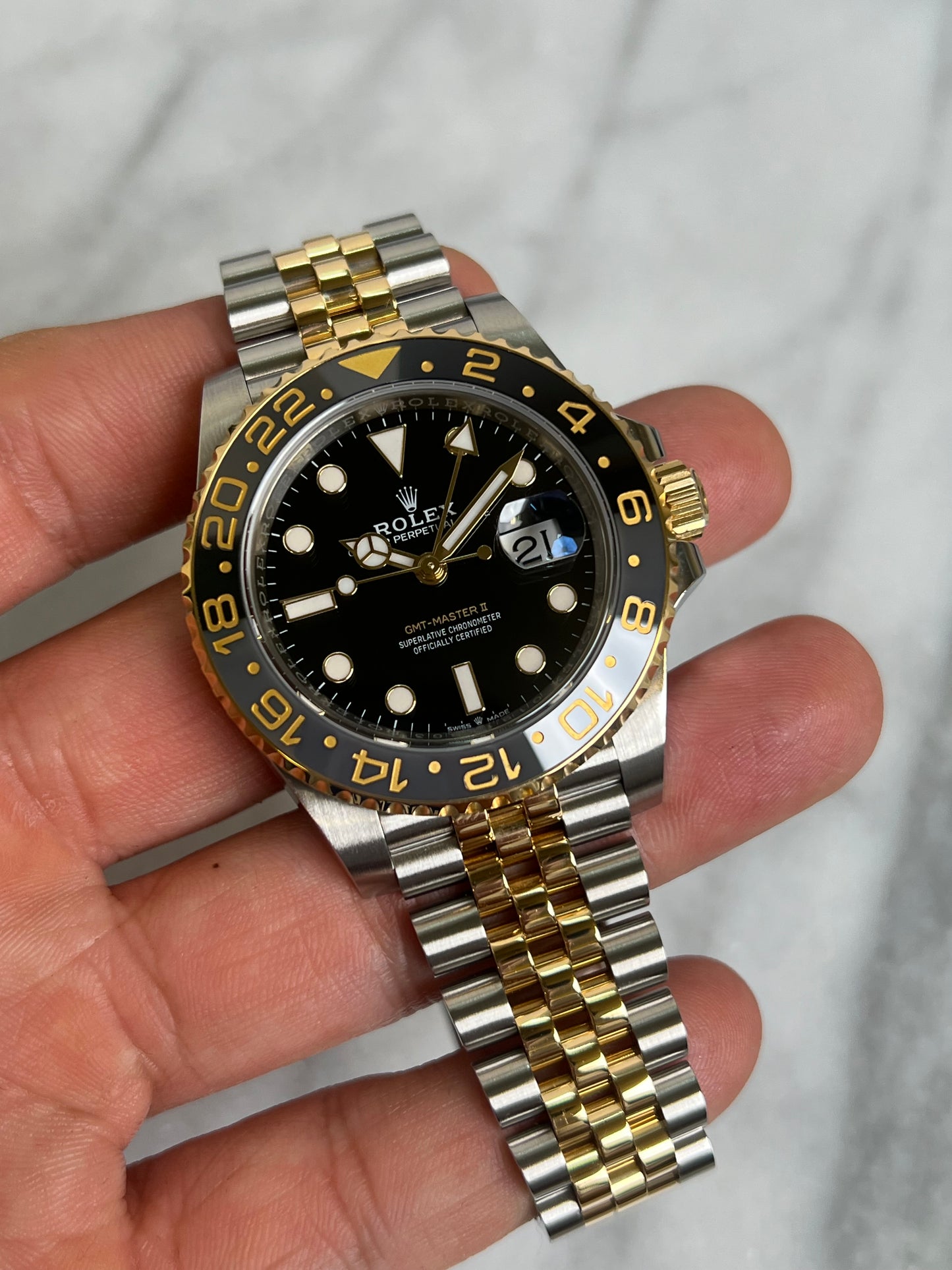 2024 126713GRNR TT GMT Preowned and Polished Complete