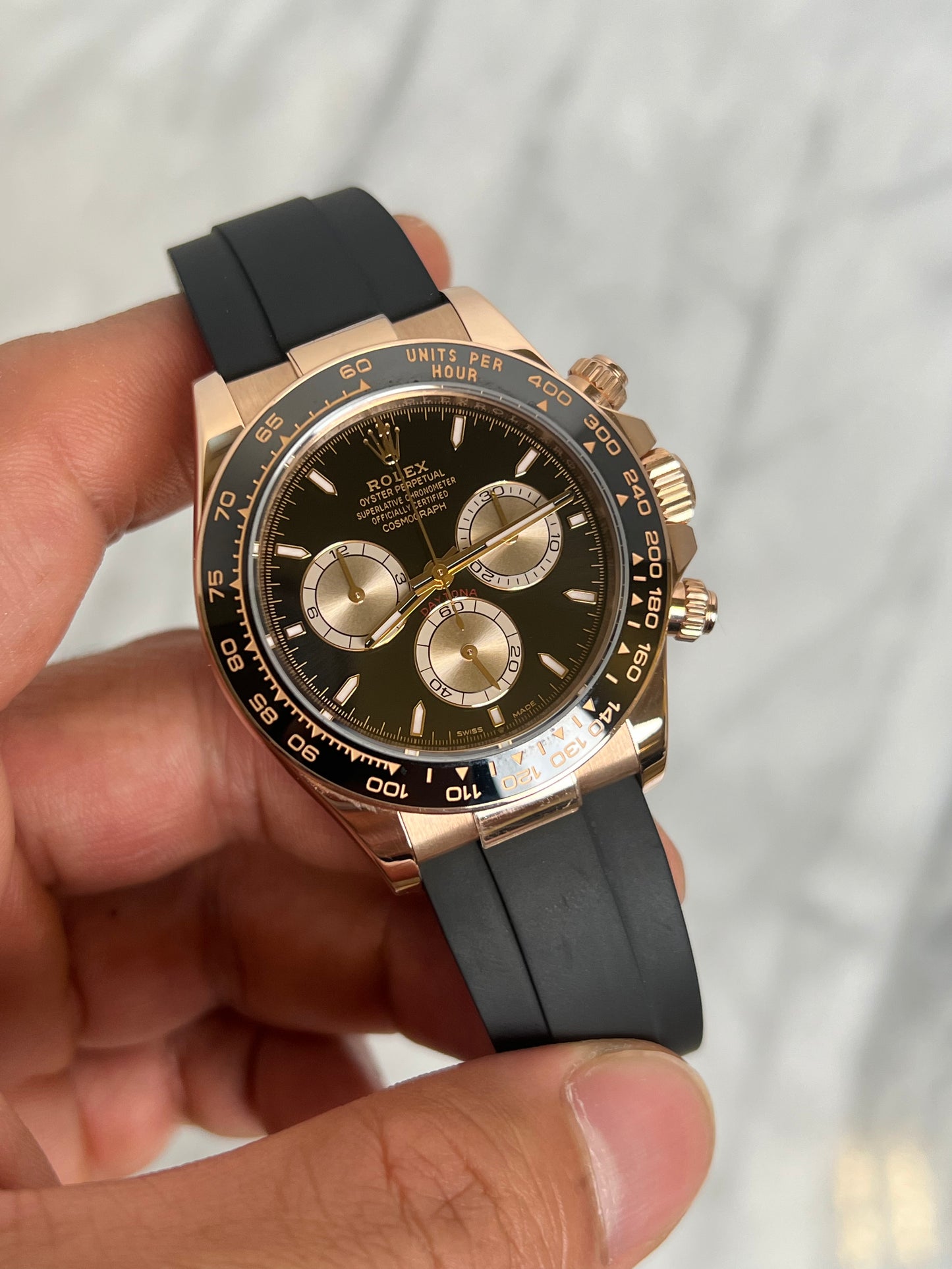 2025 126515LN Choco, EF Straps New Complete