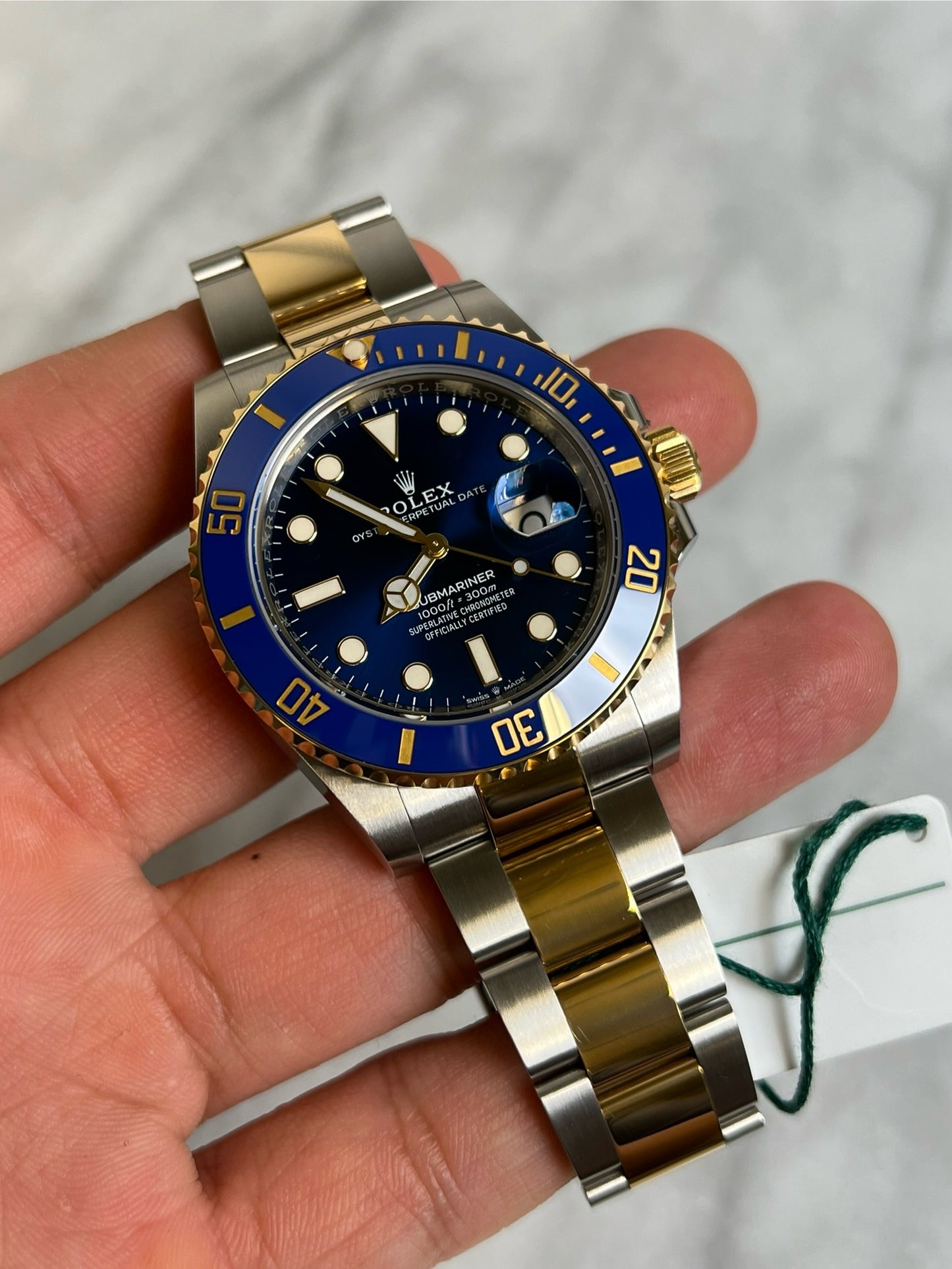 2023 126613LB Bluesy Preowned Complete w/ White Tag