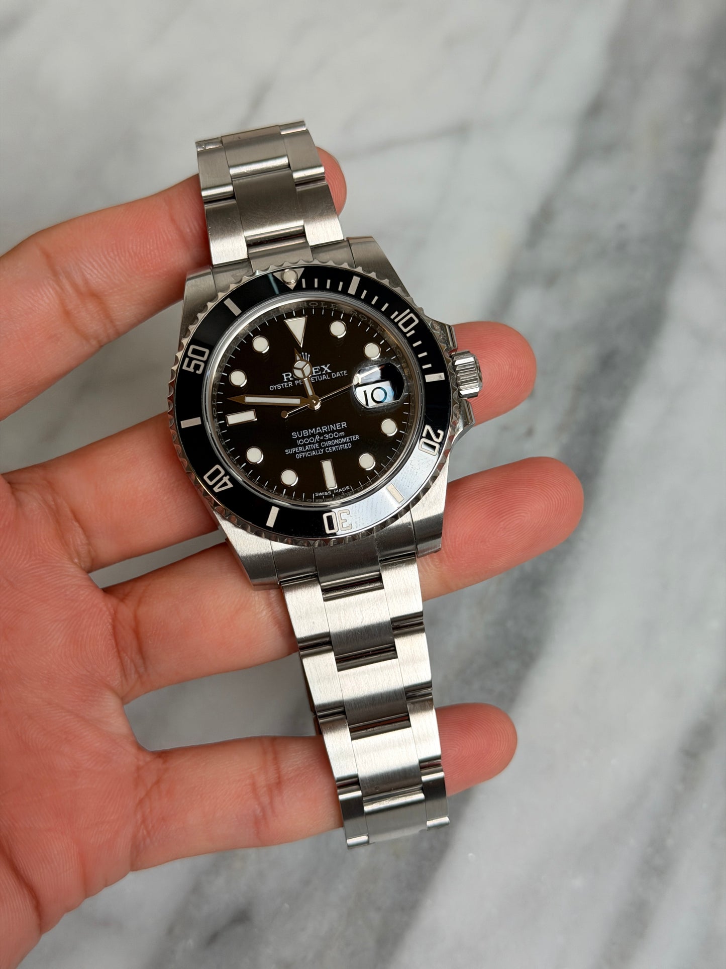 2016 116610LN Sub Date Preowned Complete