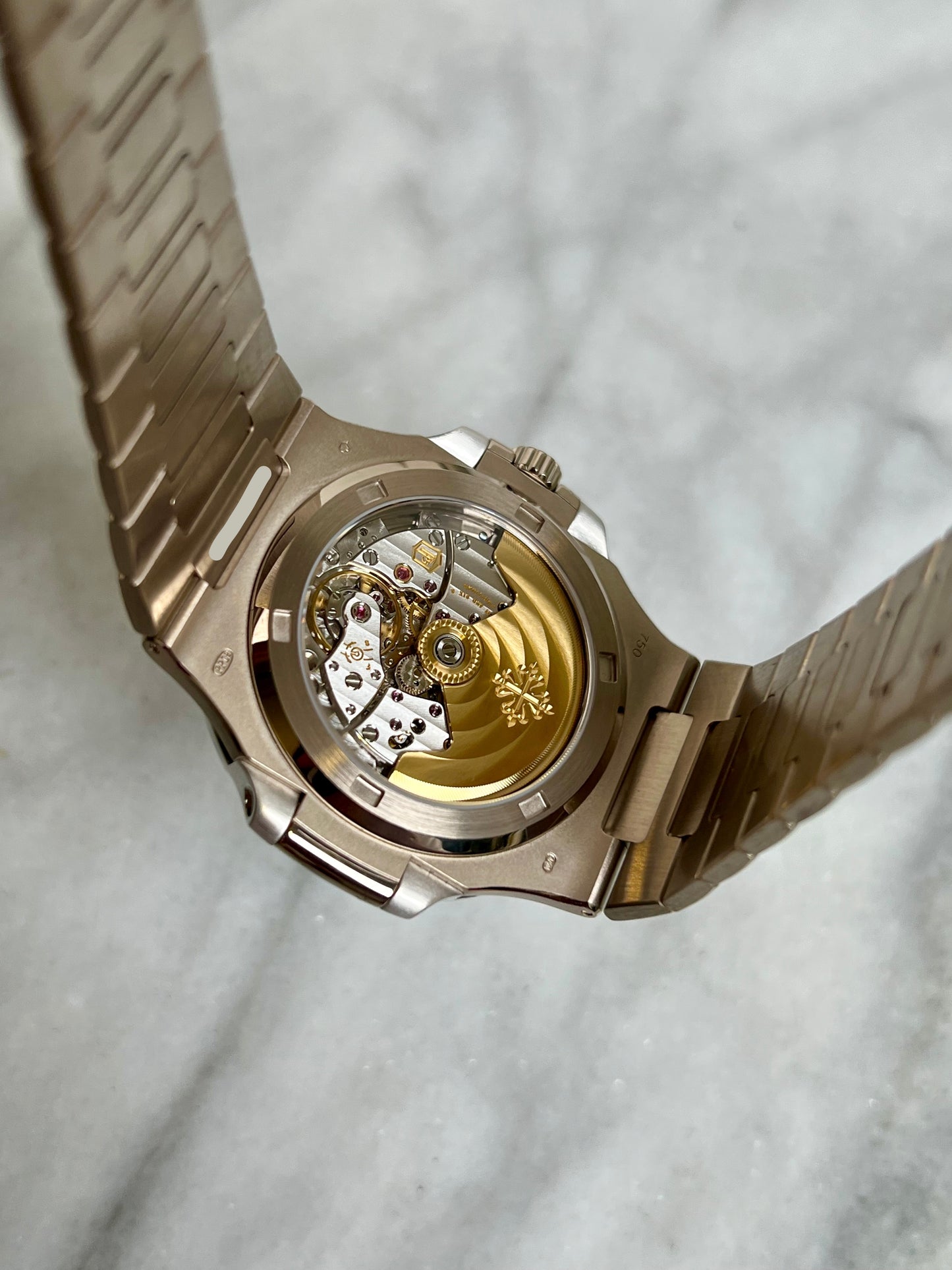 N/A 5713/1G WG Nautilus Preowned Watch Only