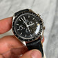 2025 31032425001002 Speedmaster Moonwatch “New Moon” Transparent Back Black Leather New Complete