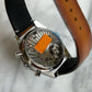 2025 33212415101001 Speedmaster SS Chronograph Black Dial on Brown Leather Strap New Complete