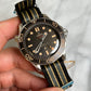 2025 21092422001001 Seamaster Diver 300M James Bond 007 Titanium on NATO strap New Complete