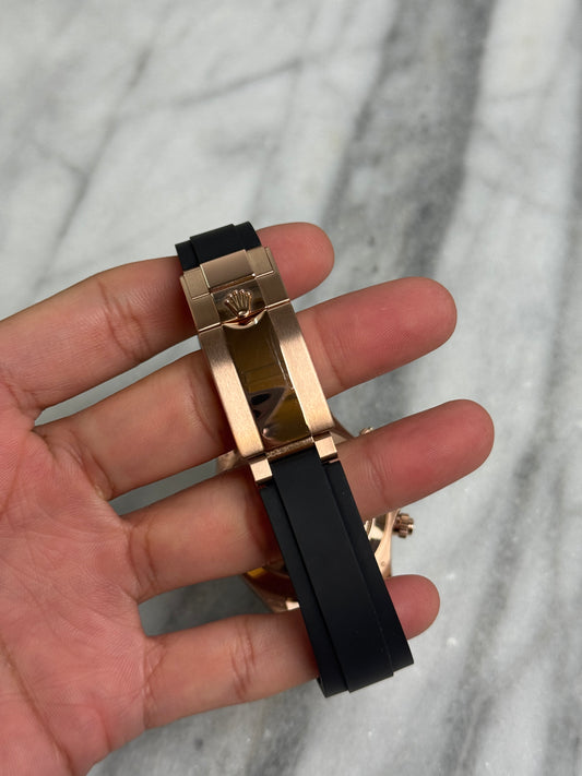 2021 116515LN Choco FG Straps Preowned and Polished Complete