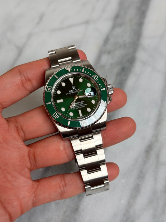 2017 116610LV Hulk Preowned and Polished Complete