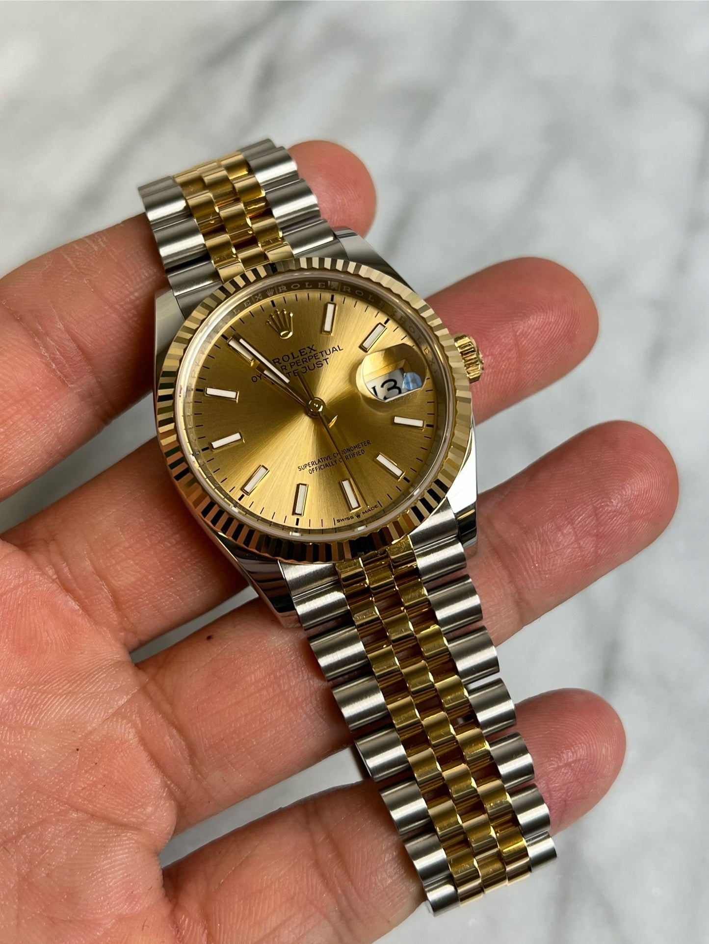 2025 126233 Jubilee Champ Index DJ36 Preowned Complete