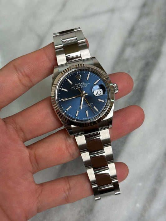 2024 126234 Oyster Blue Index DJ36 Like New Complete