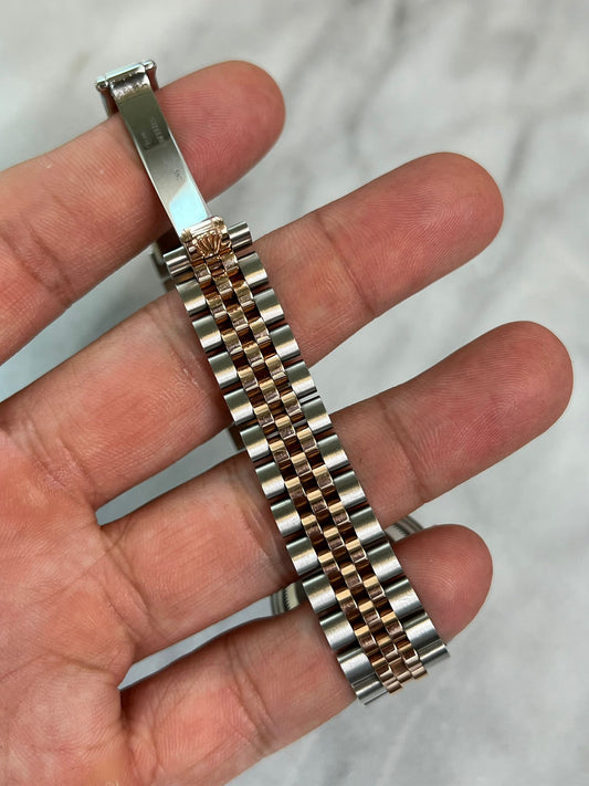 2024 279171G Jubilee Choco Diamond DJ28 Preowned Complete -3 Links