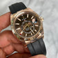 2024 326235 Choco Skyflex EF Straps Pre-Owned & Polished Complete