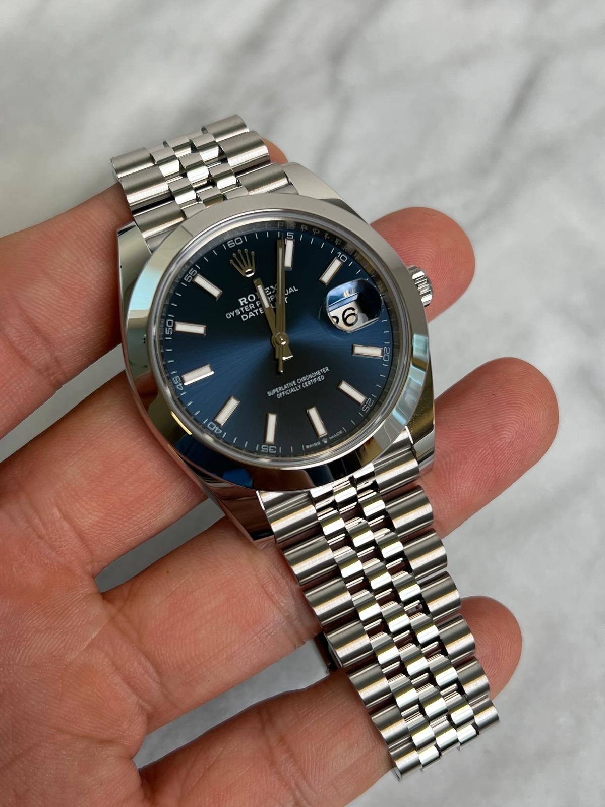 2025 126300 Jubilee Blue Roman New Complete