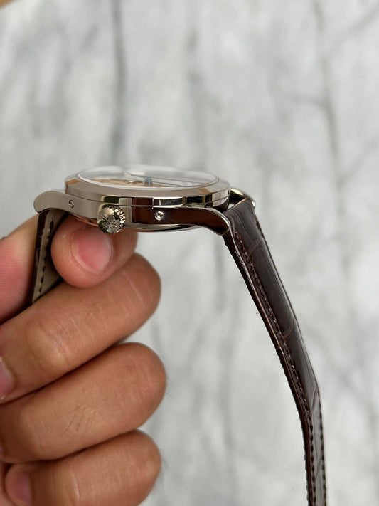 N/A 5396G-001 White Annual Calendar Preowned Watch Only