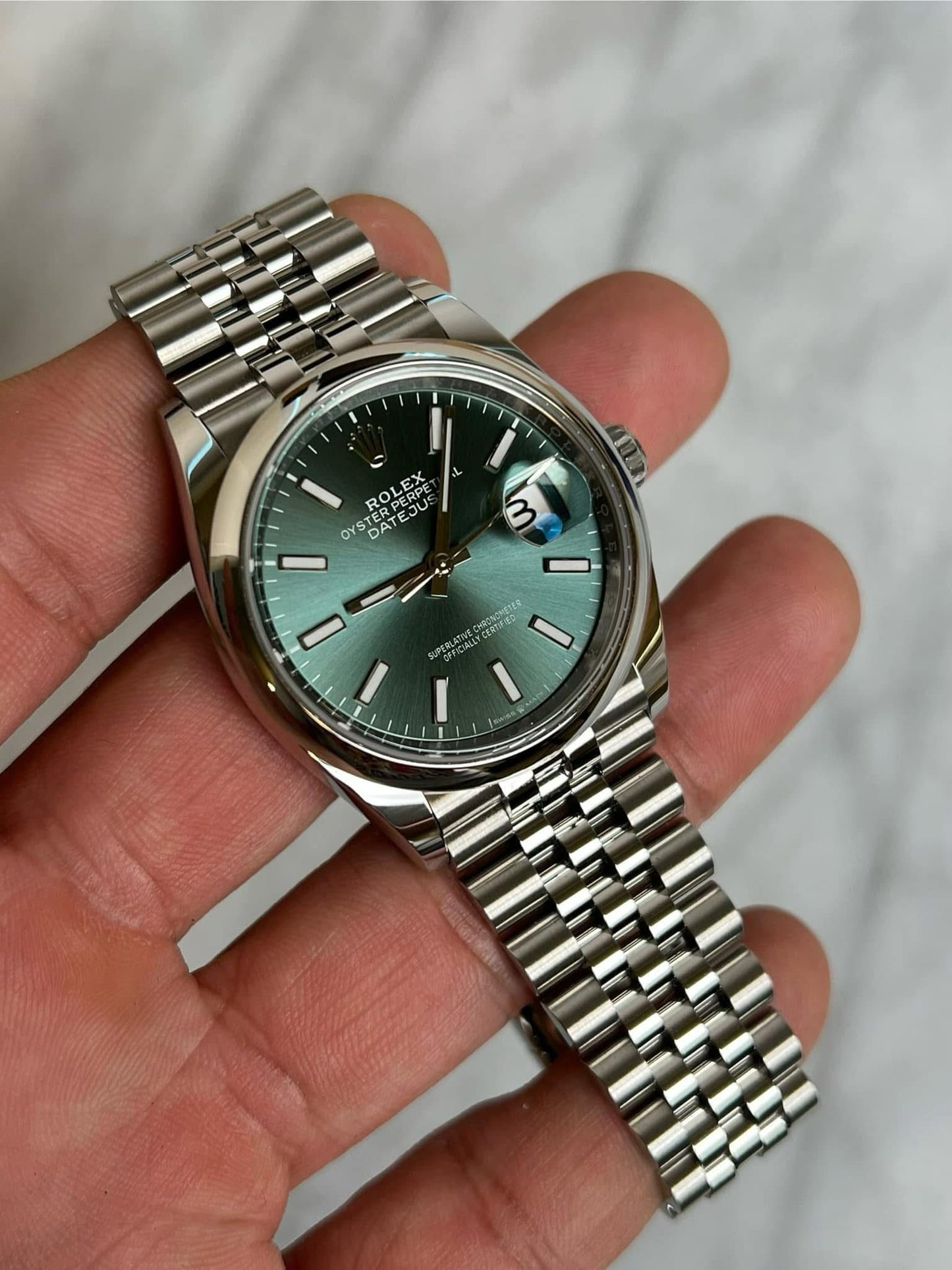 2025 126200 Jubilee Green Index DJ36 New Complete