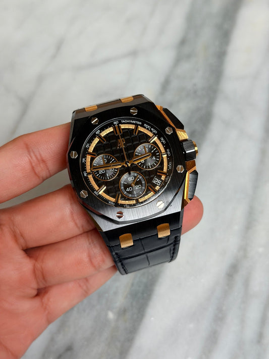 AP 2023 26420CE.OO.A127CR.01 Black Ceramic Offshore 43 Preowned Complete 13824