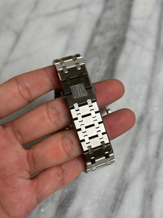 N/A 15400ST Black Preowned Watch Only -3.5