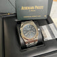 AP 2017 15202st Preowned Good Blue Jumbo 39mm Complete
