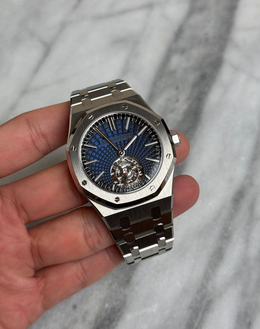 2021 26530ST.OO.1220ST.01 Blue Tourbillon Like New Complete