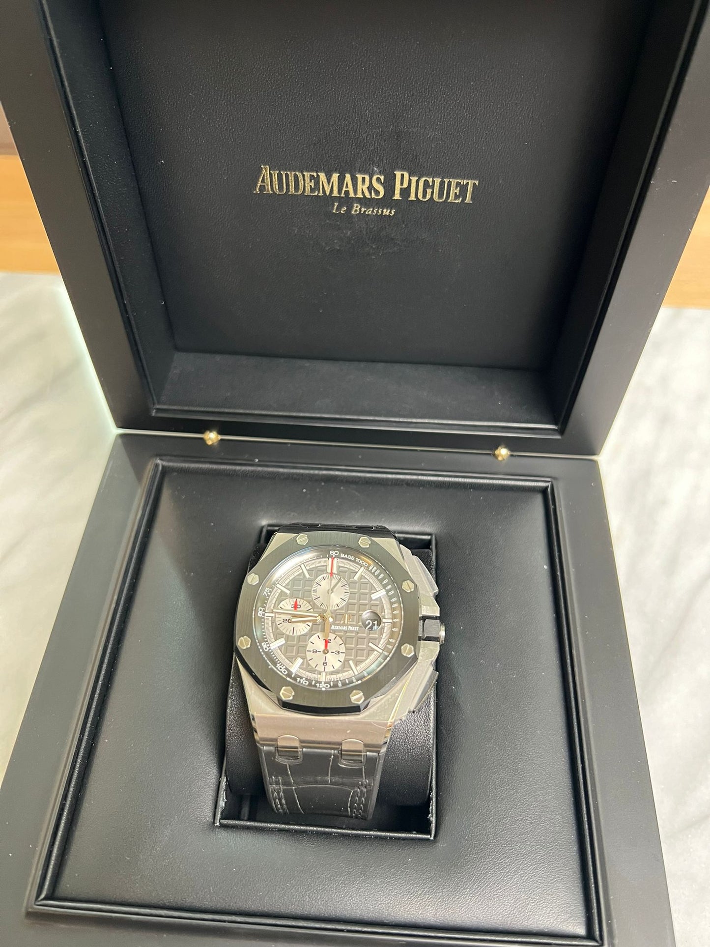 2017 26400IO Grey Titanium Offshore Preowned Complete