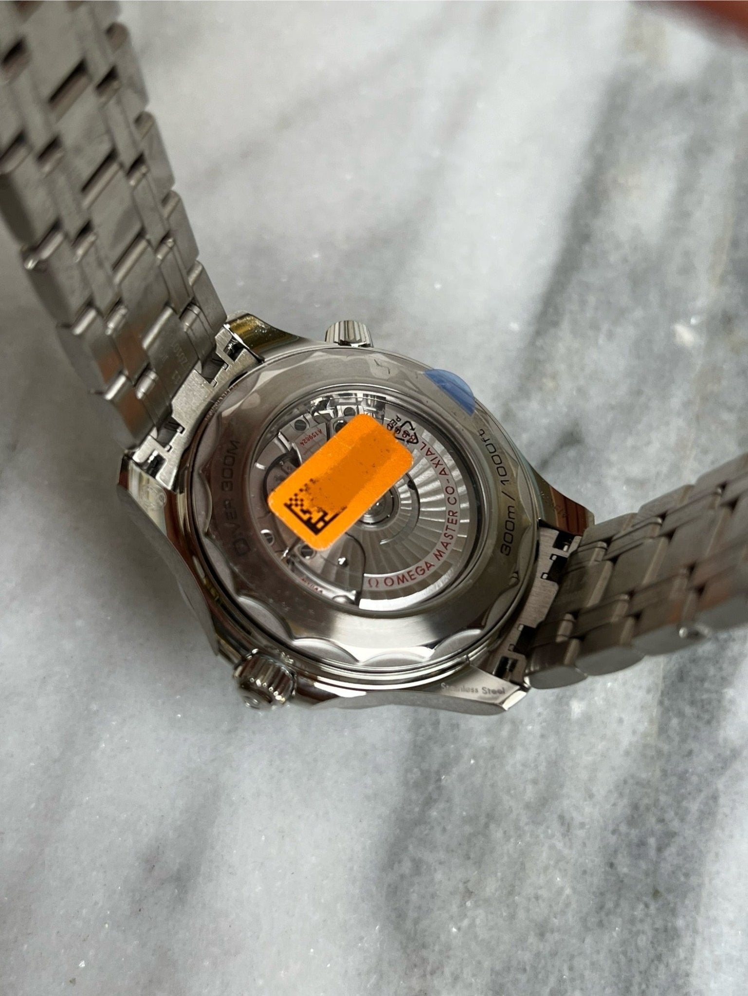 Omega 2025 21030422010001 Seamaster Diver 300M Green Dial Bezel Stainless Steel Bracelet 42mm New Complete 12499