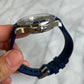 Omega 2025 21032422006001 Seamaster Diver 300M Grey Dial Blue Ceramic Bezel Rubber Strap New Complete 12484