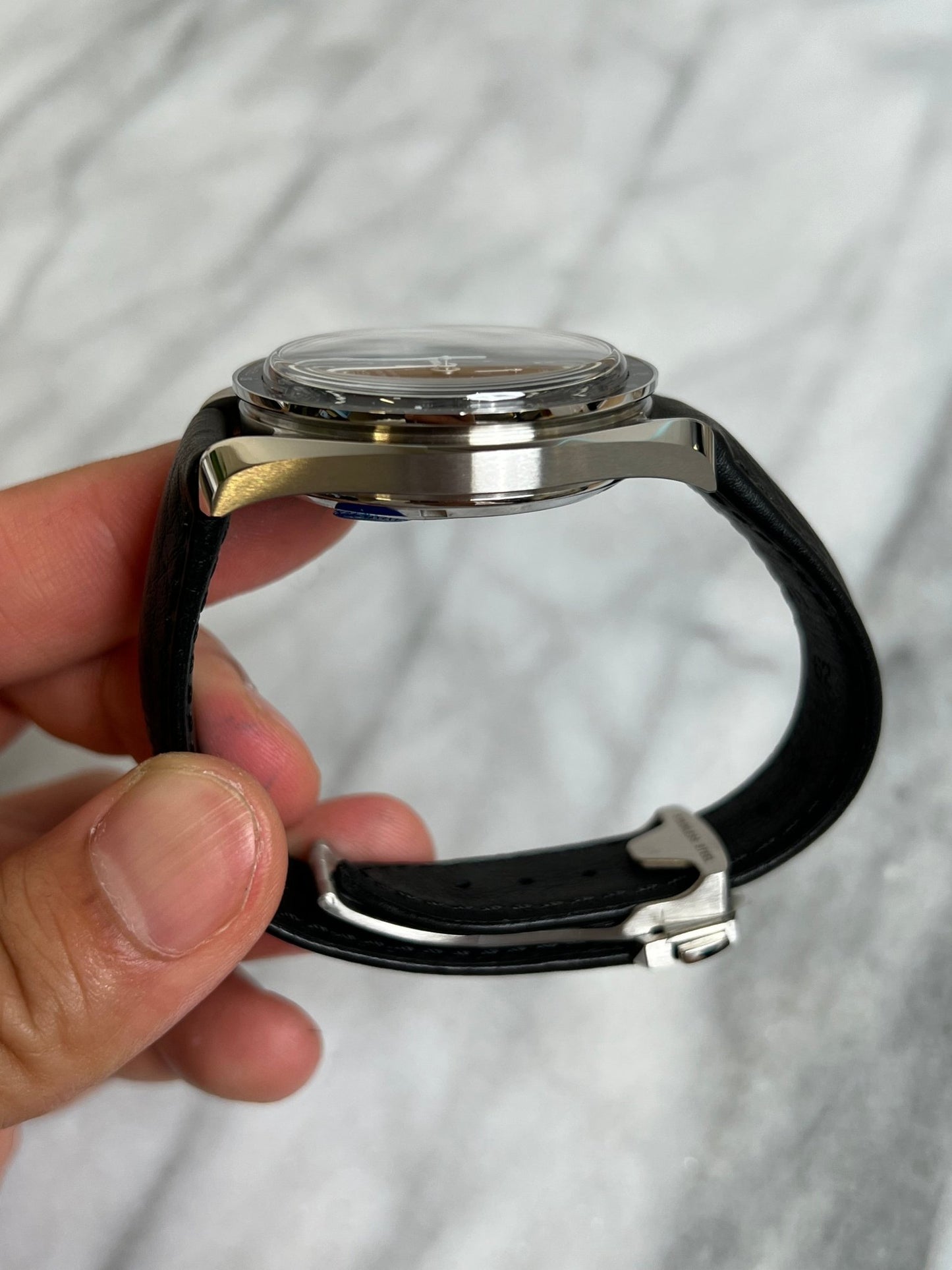 Omega 2025 31032425001002 Speedmaster Moonwatch “New Moon” Transparent Back New Complete 12490