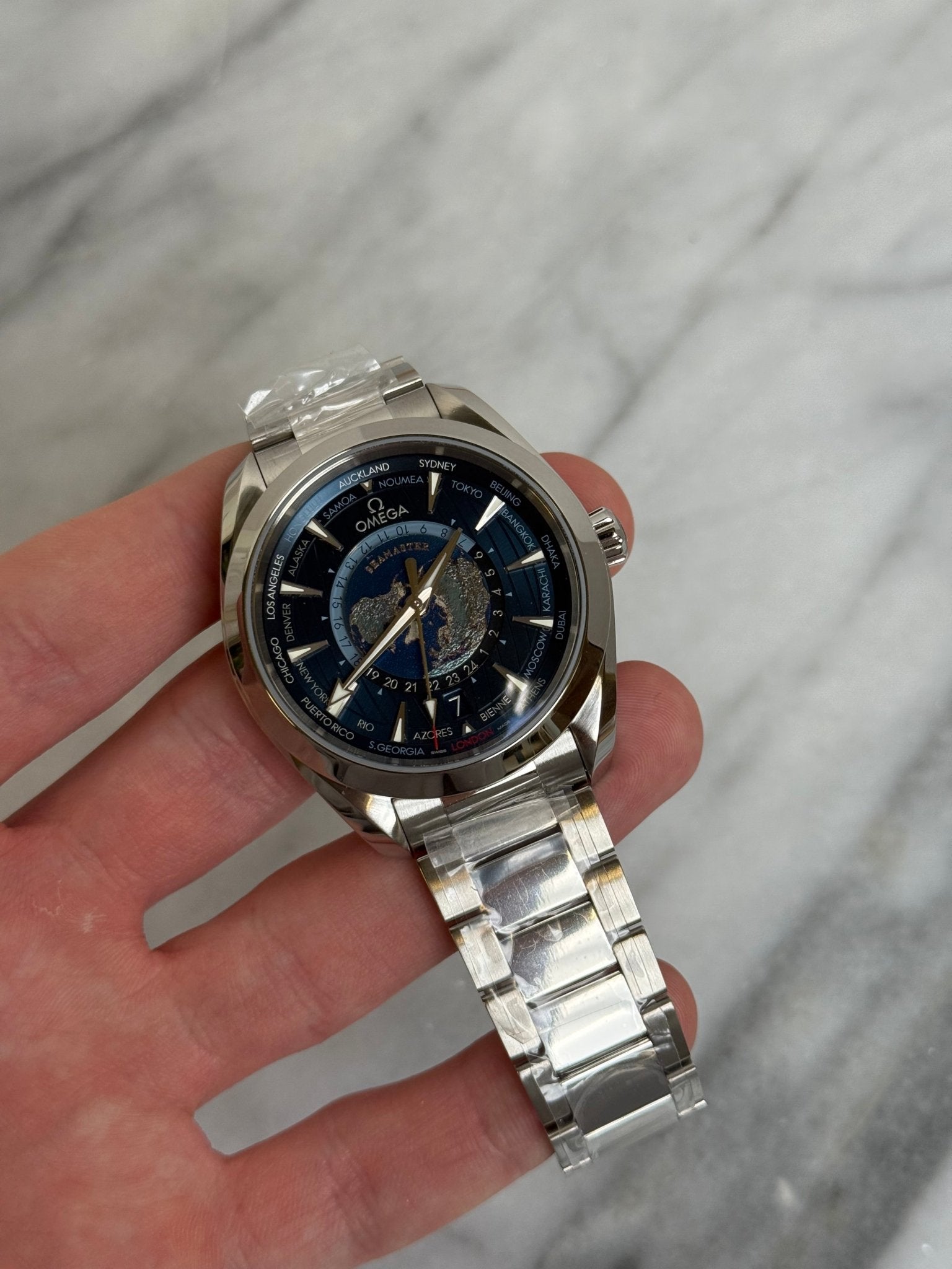 Omega 2026 22010432203001 Seamaster Aqua Terra 150M New Complete 14535