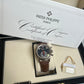 Patek 2020 5960/01G - 001 Blue Annual Calendar Preowned Complete 13261
