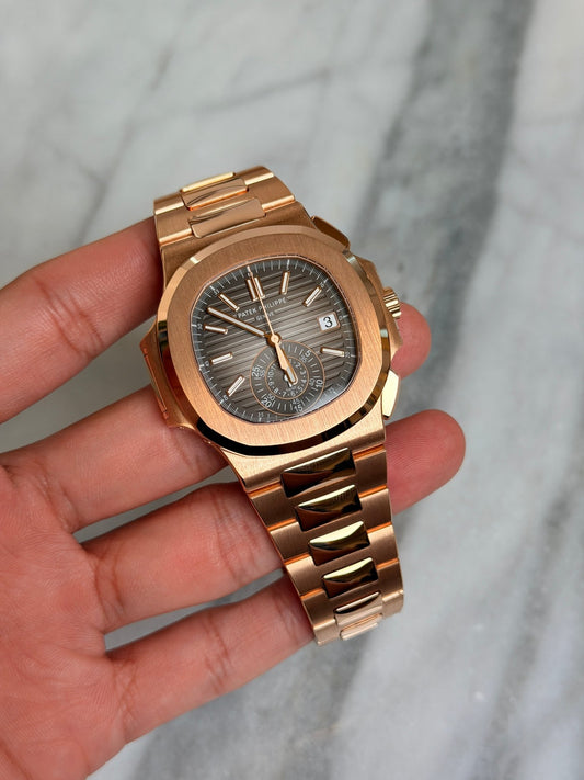 Patek 2023 5980/1R Nautilus Like New, New Buckle Complete 13281