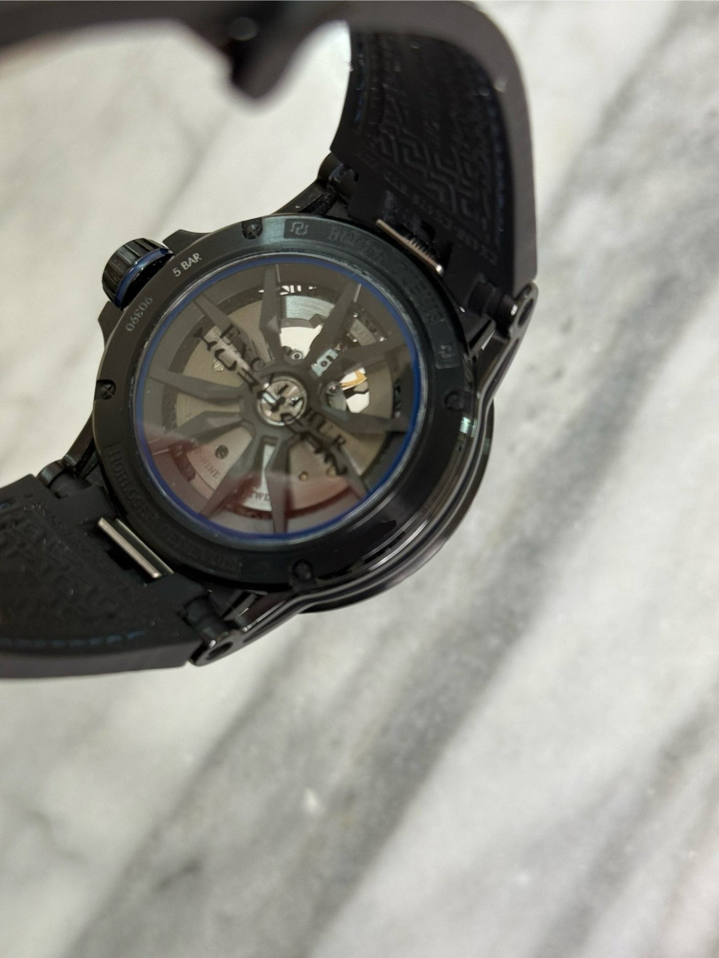 Roger Dubuis N/A DBEX0749 Excalibur Spider Huracan Preowned Watch Only 14126