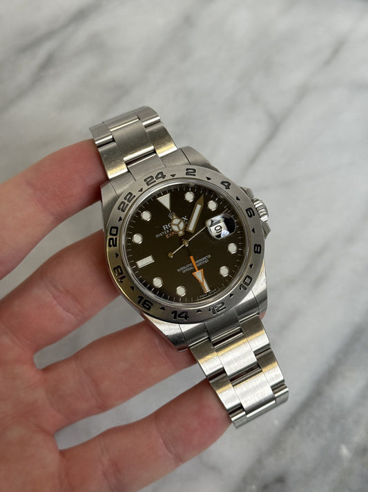 Rolex 2015 216570 Black Preowned Complete 14294