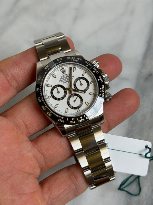 Rolex 2017 116500LN Panda Preowned and Polished Complete w/ White Tag 14474