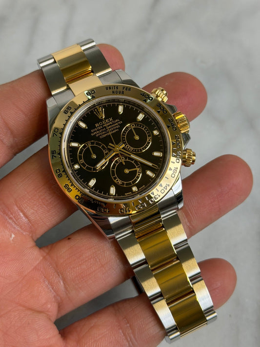 Rolex 2019 116503 Black Preowned and Polished Complete 14848