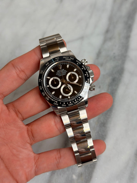 Rolex 2020 116500LN Black Preowned White Card Complete 14672
