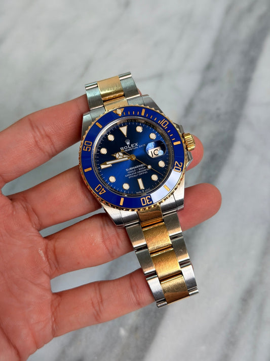 Rolex 2020 126613LB Bluesy Preowned Complete 14555