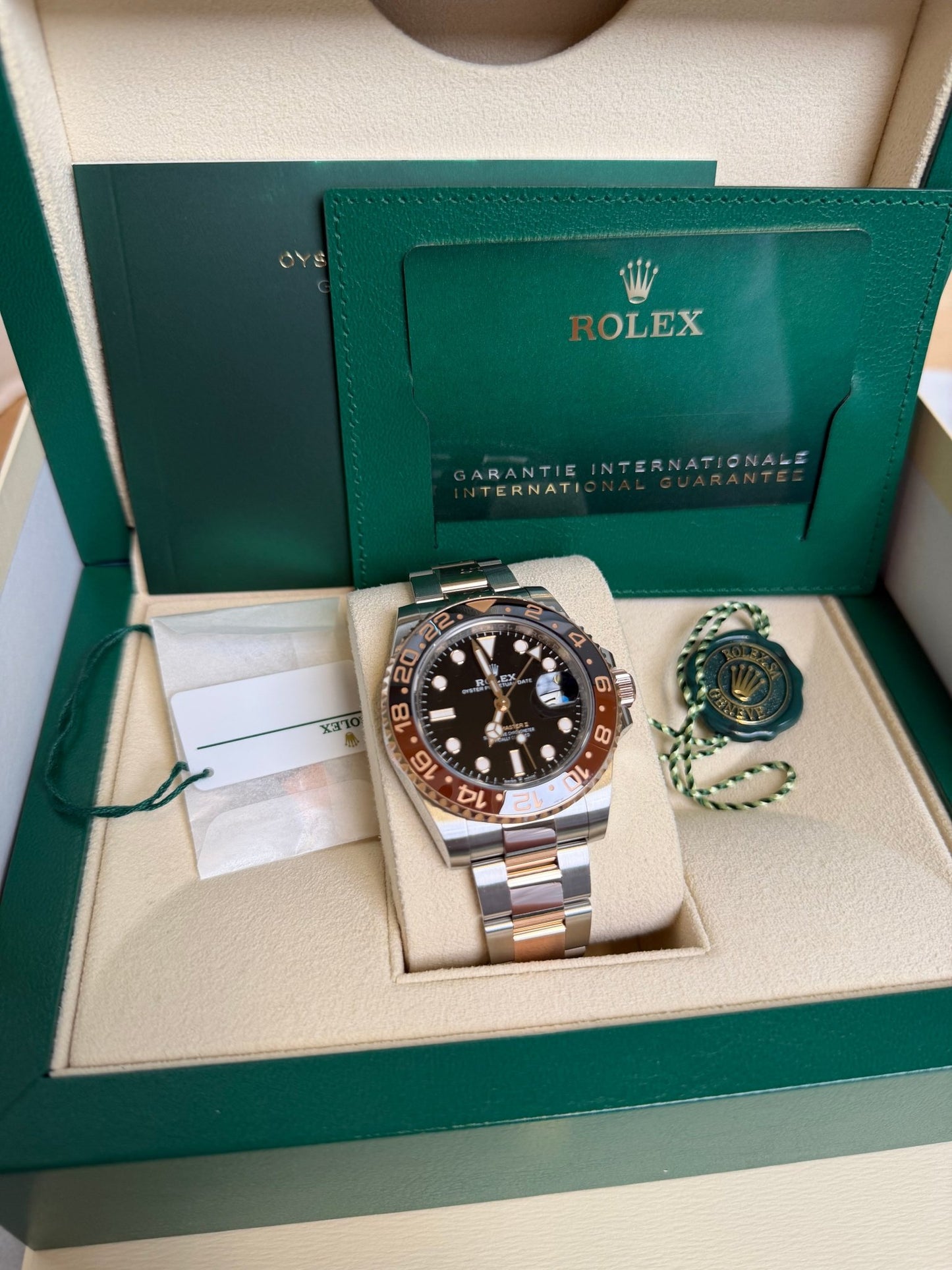 Rolex 2020 126710BLRO Oyster Pepsi Preowned NFC Complete 14796