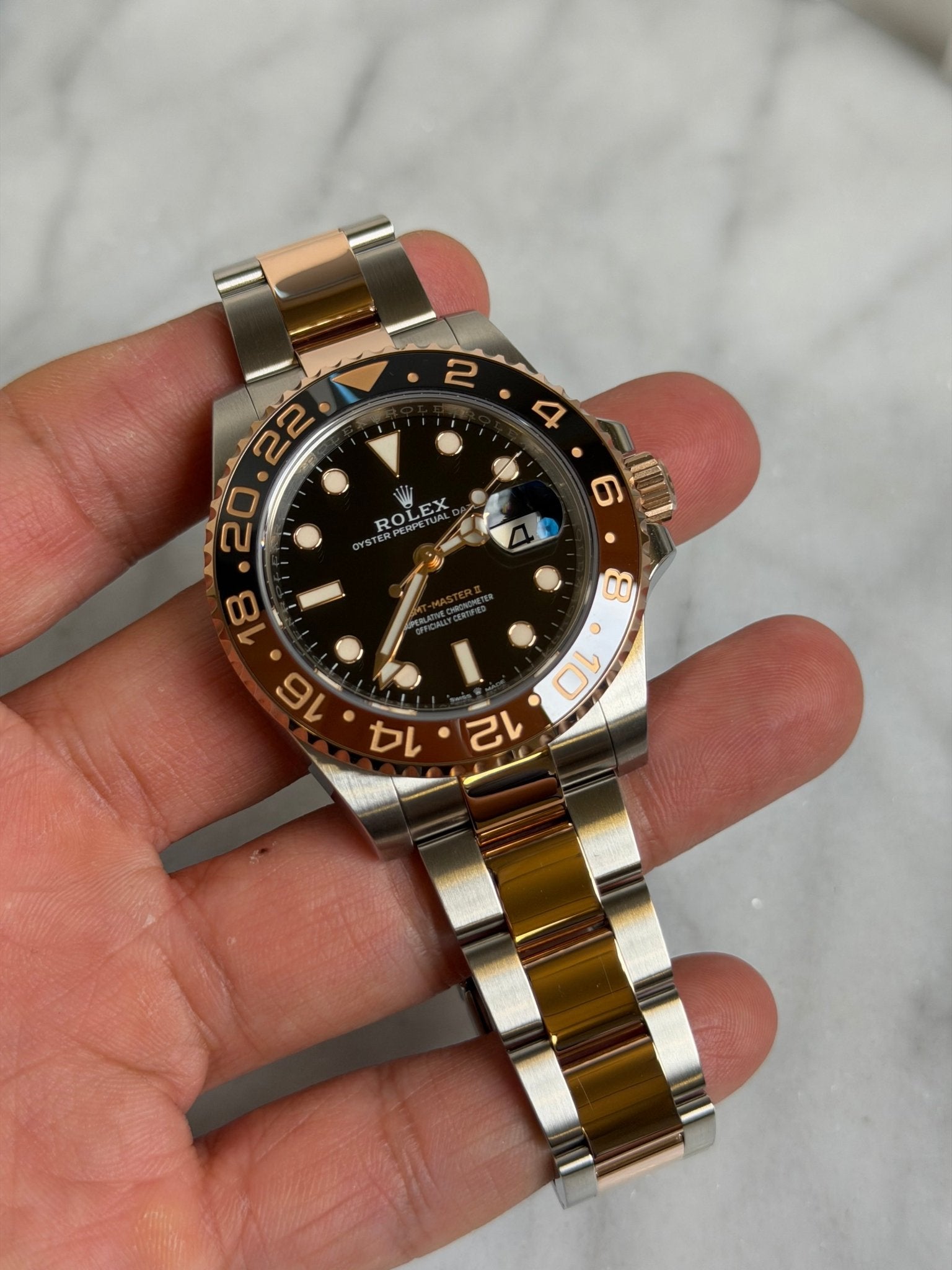 Rolex 2020 126711CHNR Rootbeer Like New Complete 14444