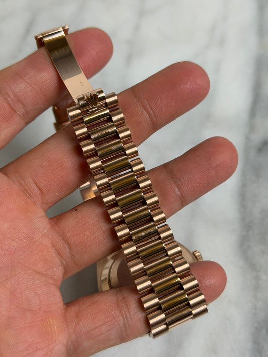Rolex 2020 228235A Choco Baguette Preowned NFC Complete 14519