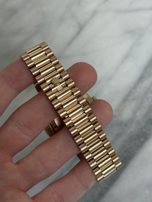 Rolex 2020 228235A Sundust Baguette Preowned NFC Complete 13646