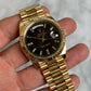 Rolex 2020 228238A Black Baguette Preowned and Polished Watch Only 14140