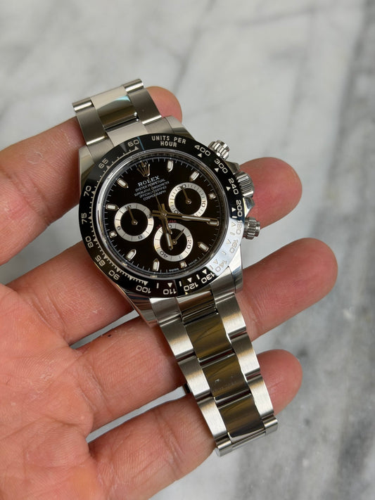 Rolex 2021 116500LN Black Preowned and Polished Complete 14404