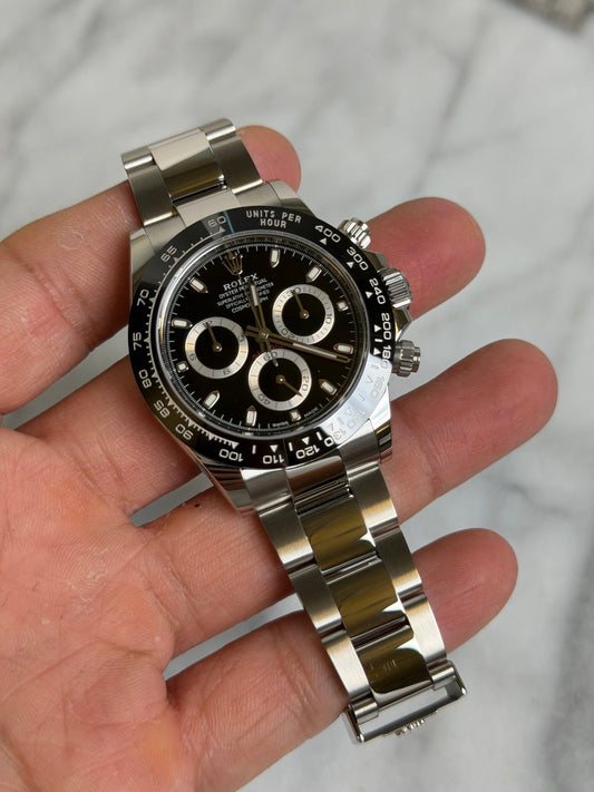 Rolex 2021 116500LN Black Preowned Good Complete 14405