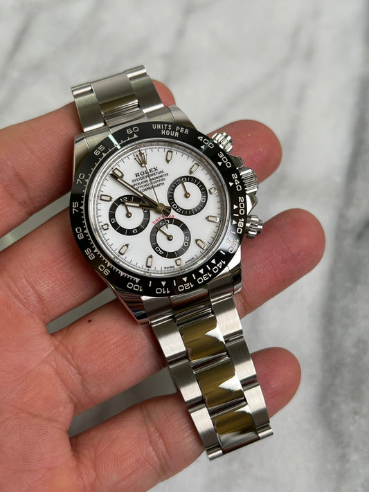 Rolex 2021 116500LN Panda Preowned and Polished Complete 14018