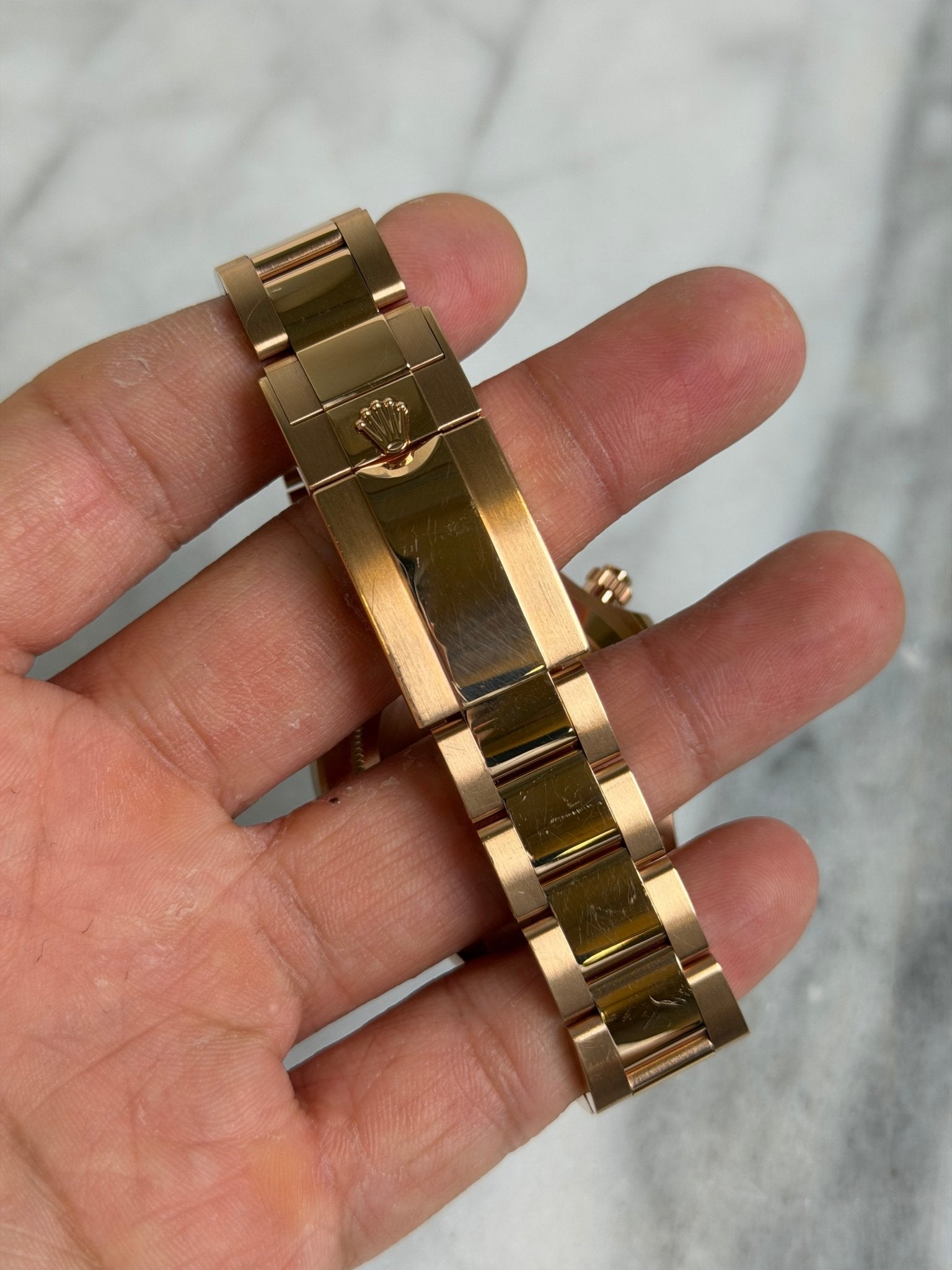 Rolex 2021 116505 Sundust Preowned Complete 14406