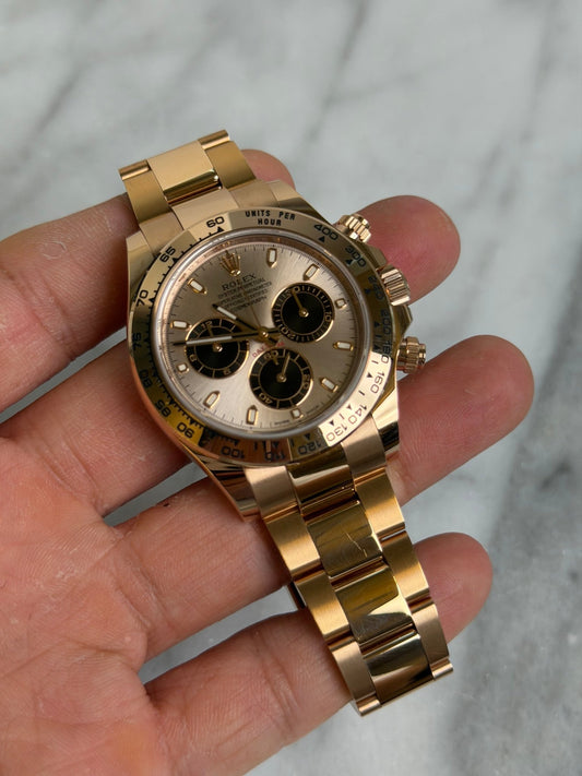 Rolex 2021 116505 Sundust Preowned Complete 14406