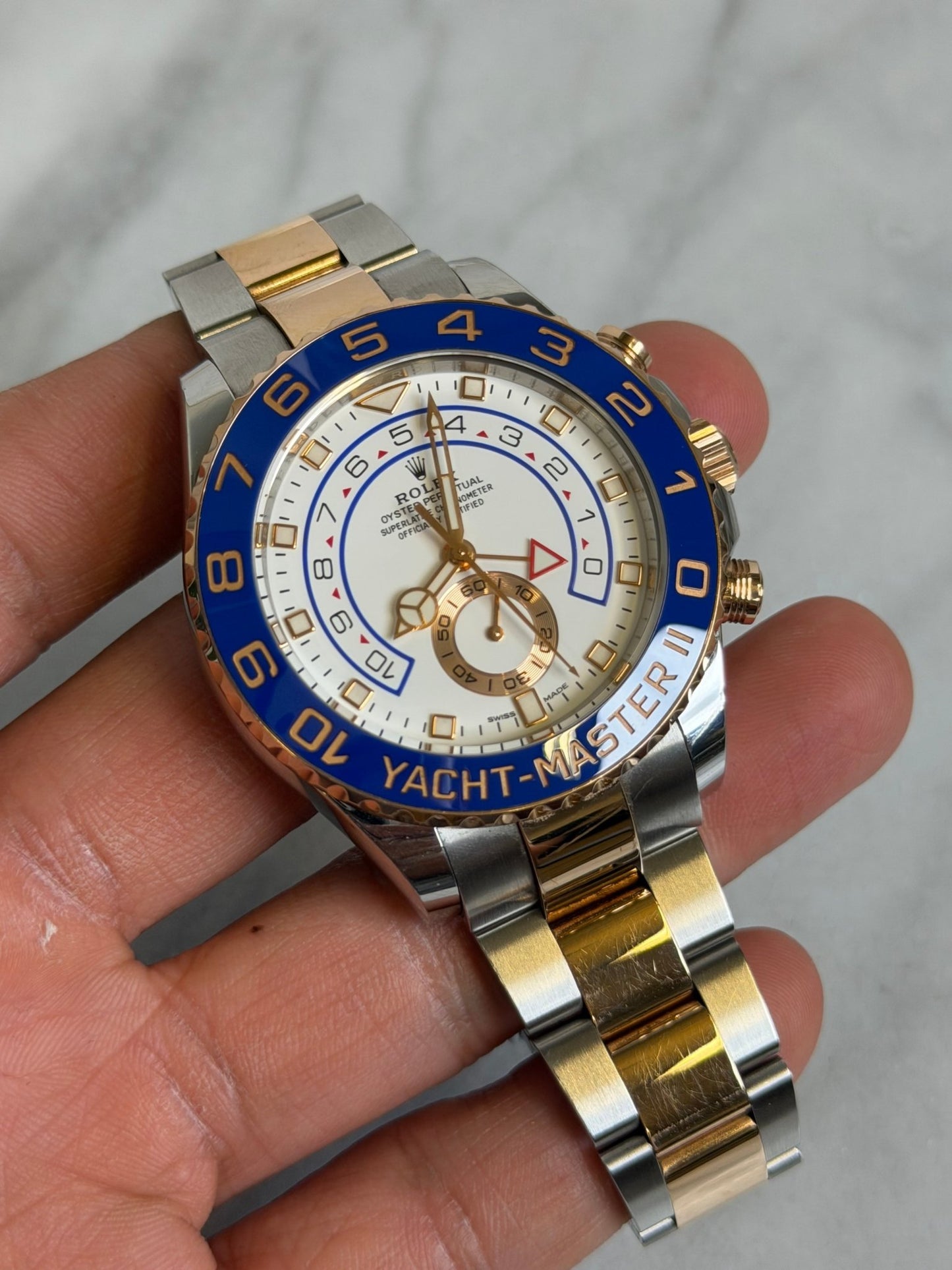 Rolex 2021 116681 TT YM44, Merc Hands Preowned Complete 14842