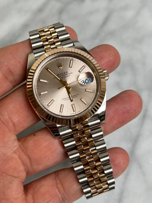 Rolex 2021 126331 Jubilee Sundust Preowned Complete 14046